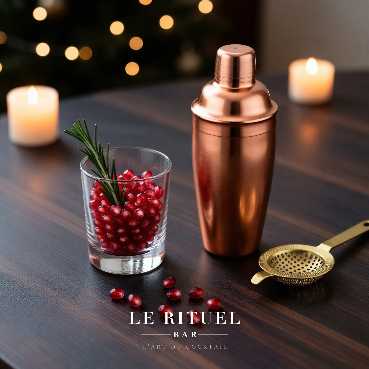 Cocktail festif Le Rituel Bar